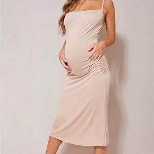 Pretty little thing maternity bodycon dress
